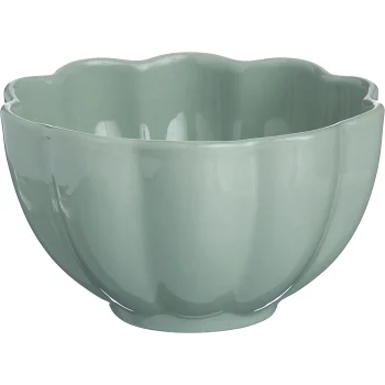 Skål Flower grön 10cm ICA.