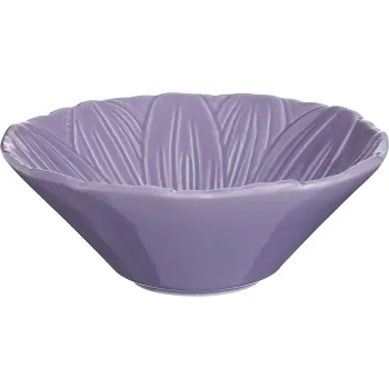 Skål Fantastic flower lila 13cm ICA.
