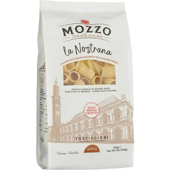 Pasta Tortiglioni 500g Mozzo.