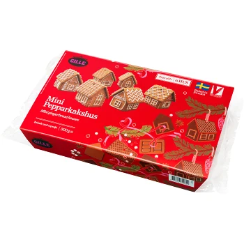 Mini Pepparkakshus 300g Gille.