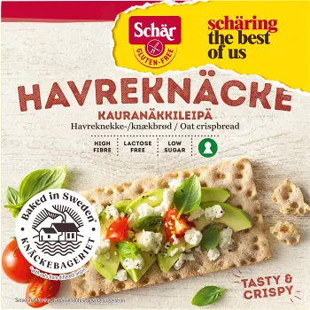 Havreknäcke Glutenfri 215g Schär.