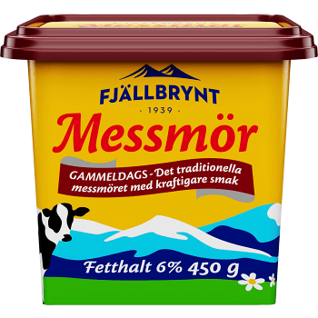 Messmör Gammaldags 6% 450g Fjällbrynt.