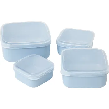 Förvaringsburk Blå 4st ICA.