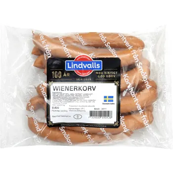 Wienerkorv 600g Lindvalls Chark.