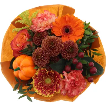 Bukett Halloween kompakt 35cm.