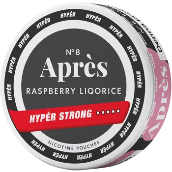No.8 Raspberry Liqorice - Strong 11 Gram Après.