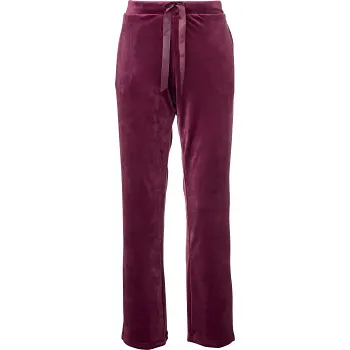 Velourbyxa XL vinröd mywear.