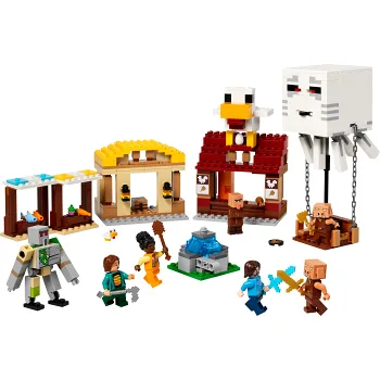 LEGO MInecraft Byanfall med gastballong 21273.