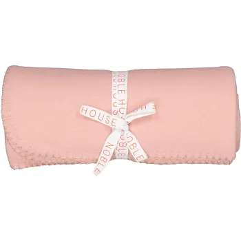 Fleecepläd Sanna rosa 125x150cm.