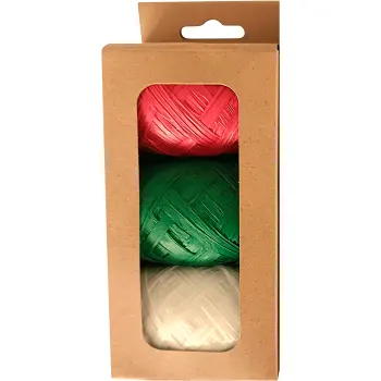 Presentband rafia 3-p 10mmx10m.