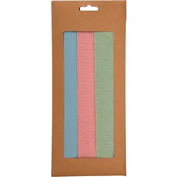 Silkespapper Pastell 6 ark.