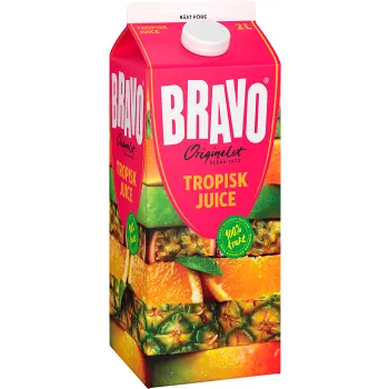Juice Tropisk 2l Bravo.