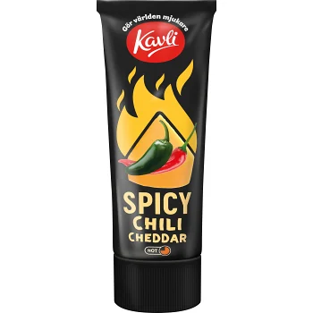 Mjukost Spicy Chili Cheddar 250 g Kavli.