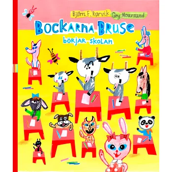 Bockarna Bruse börjar skolan.