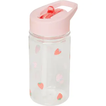 Vattenflaska Jordgubbe 350ml ICA.