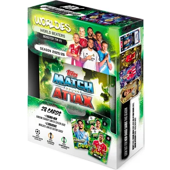 Fotbollskort Champions League Tin 25/26 Topps Match Attax.