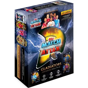 Fotbollskort Champions League Mega Tin 25/26 Topps Match Attax.
