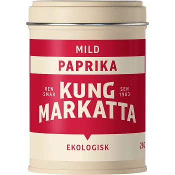Paprikapulver Mild 28g Kung Markatta.
