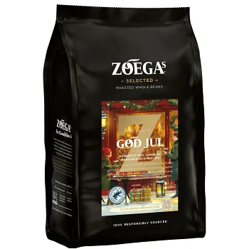 Julkaffe Hela Bönor 450g Zoegas.