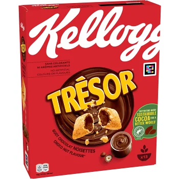 Tresor Choco Nut 410g Kelloggs.