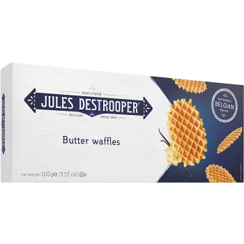 Butter waffles 100g Jules Destrooper.