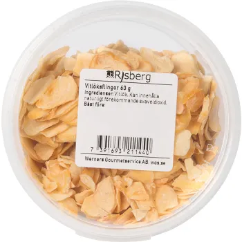 Vitlöksflingor 60g Risberg.