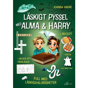 Läskigt pyssel med Alma och Harry.