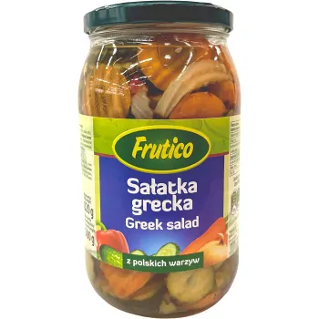 Grekisk Sallad Inlagd 820g Frutico.