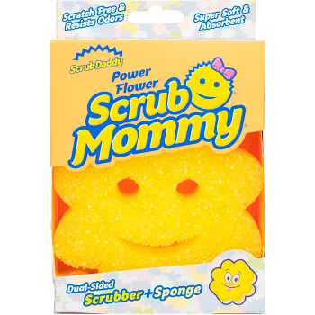 Scrub Mommy Power Flower Gul.