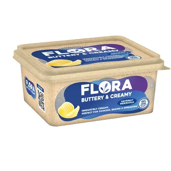 Buttery &amp; Creamy Havssalt växtbaserad 79% 600g Flora.