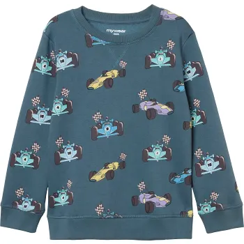 Tröja blå 134/140 mywear.