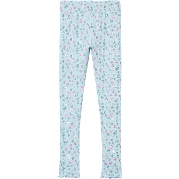 Ribleggings ljusblå 86/92 mywear.