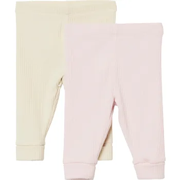 Leggings 2p rosa/beige strl 74 mywear.