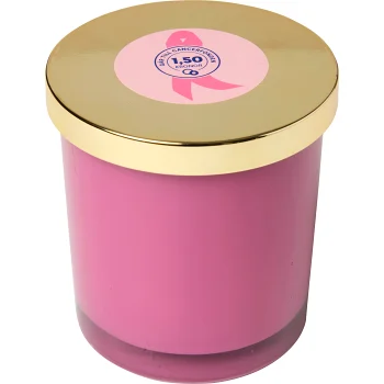 Fylld Ljuslykta Rosa Bandet ICA.