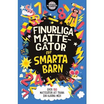 Finurliga mattegåtor för smarta barn.