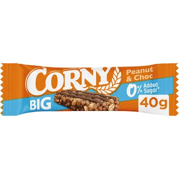 BIG 0% Peanut Chocolate 40g Corny.