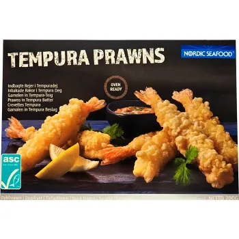 Räkor Friterade I Tempuradeg Fryst 200g NORDIC SEAFOOD.