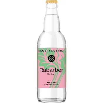 Tonic Rabarber 50cl Ekobryggeriet.