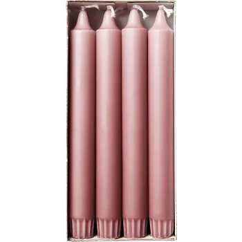 Kronljus Dusty pink 8p ICA.