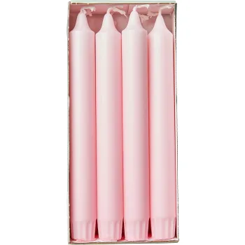 Kronljus ljusrosa 8p ICA.