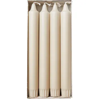 Kronljus beige 8p ICA.