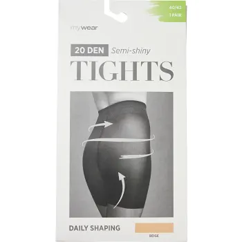 Strumpbyxa 20D Daily Shaping beige 40/42 mywear.