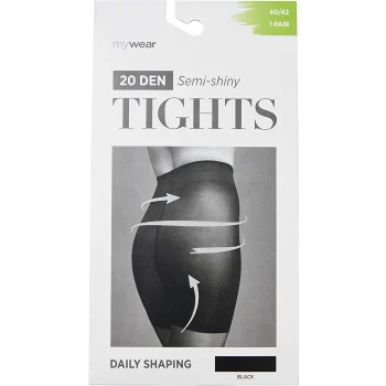 Strumpbyxa 20D Daily Shaping svart 36/38 mywear.