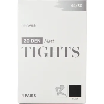 Strumpbyxa 4p 20D svart 44/50 mywear.