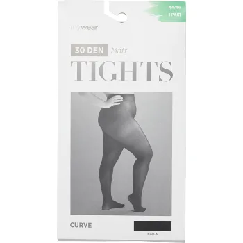 Strumpbyxa 30D Curve svart 44/46 mywear.