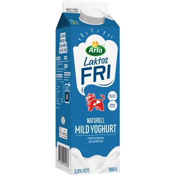 Yoghurt Mild Laktosfri 3% 1000g Arla Ko®.