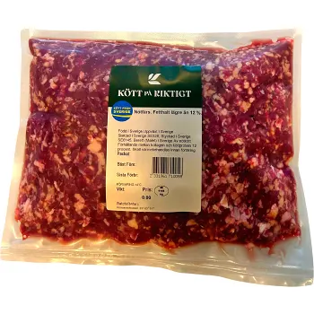 Nötfärs ca 1kg Kött På Riktigt.