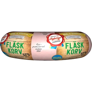 Fläskkorv Kokt 300g Rybergs.