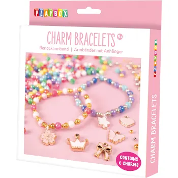 Pysselset Charm Bracelets Playbox.