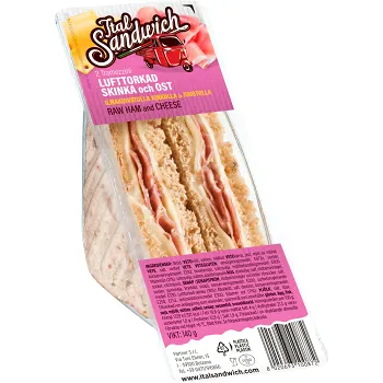 Sandwich Lufttorkad skinka 140g Italsandwich.